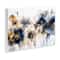 Stupell Industries Navy & Gold Abstraction Wall Plaque Art